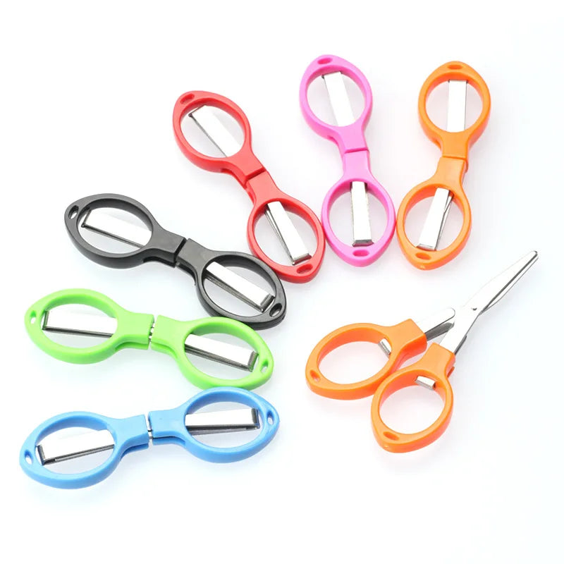 Cute 8 Words Folding Scissors