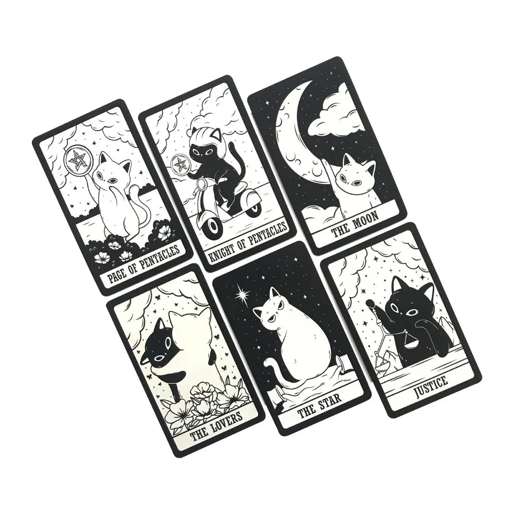 Kitten Tarot Oracle Card Leisure