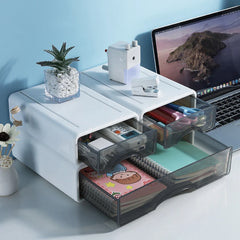 1pc Drawer Style Desktop Storage Box