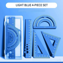 4 In 1 Aluminium Alloy Ruler