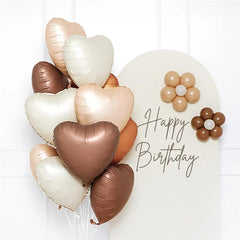 Cream Color Foil Balloons