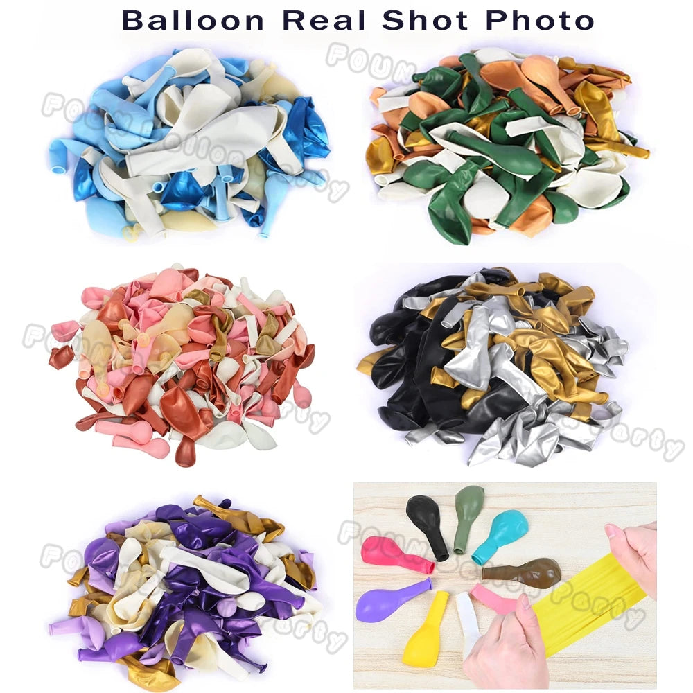 Blue Balloons Arch Kit