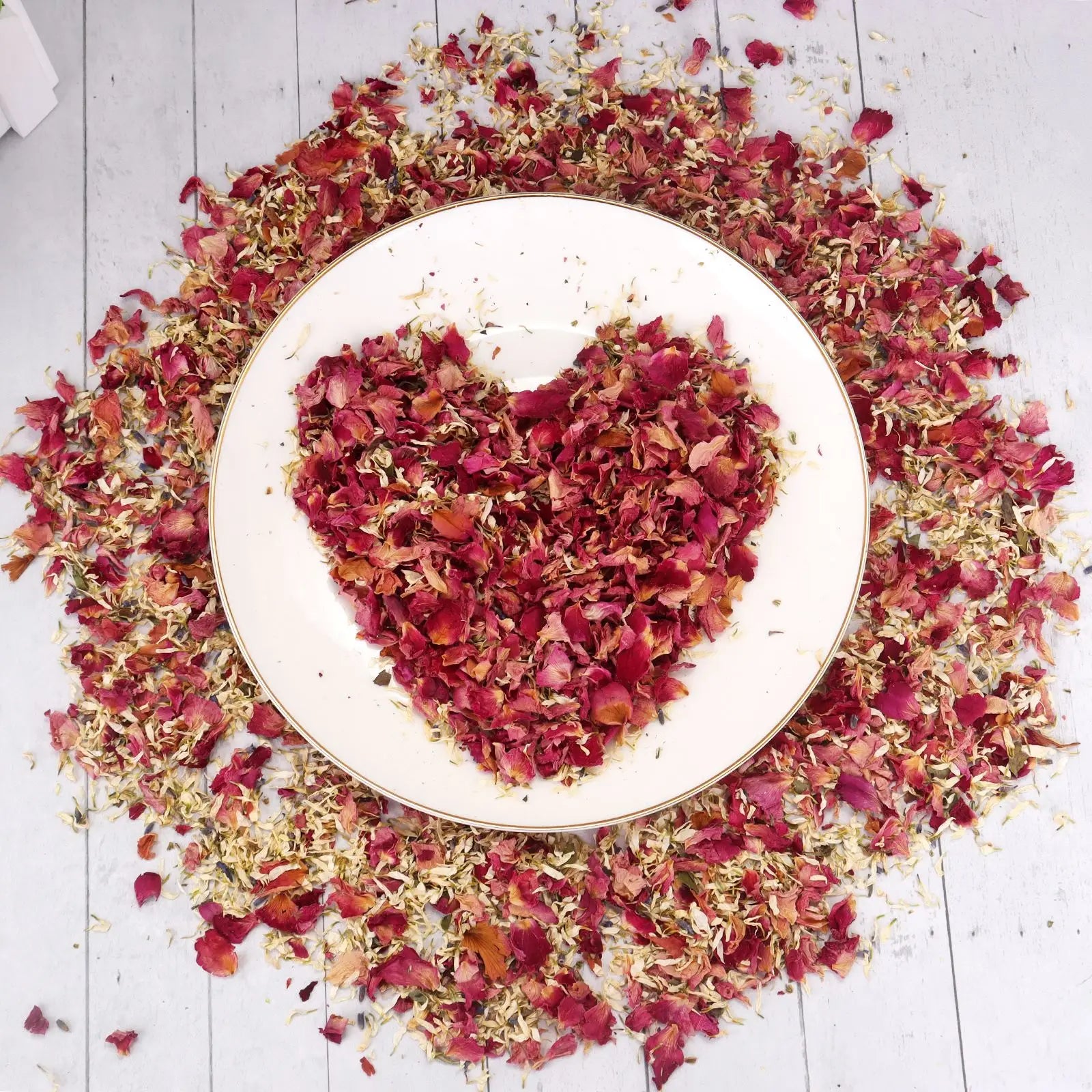 Dried Rose Flower Petals Confetti