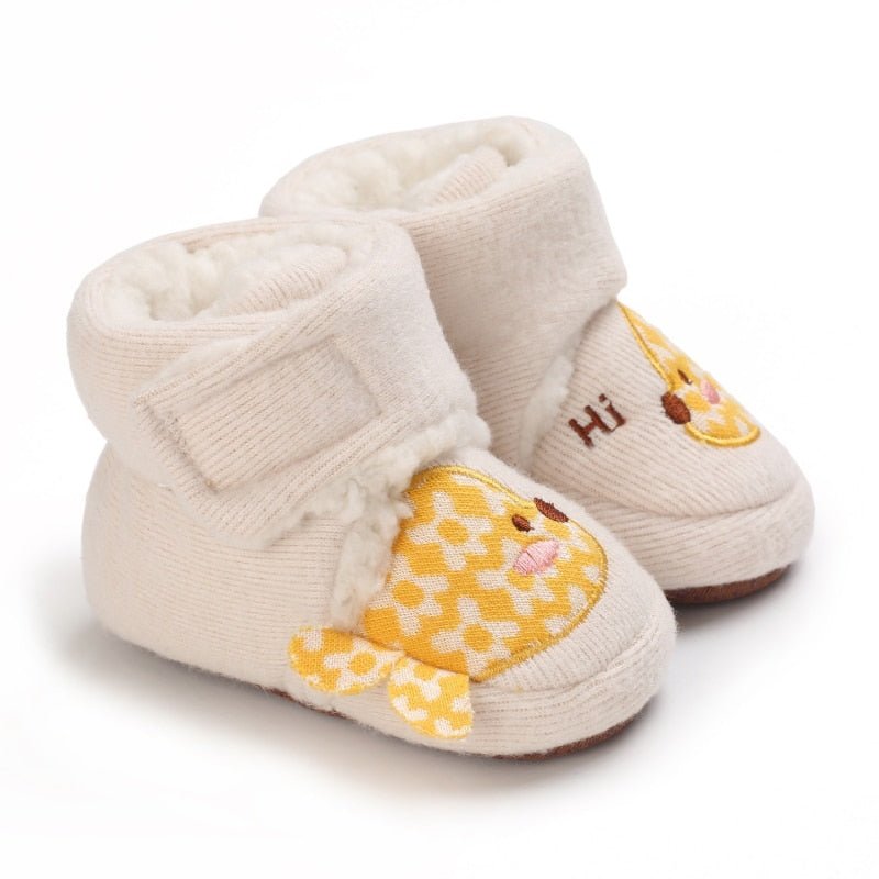 Newborn Baby Shoes Boy Girl First Walkers Cotton Comfort Soft Anti-slip