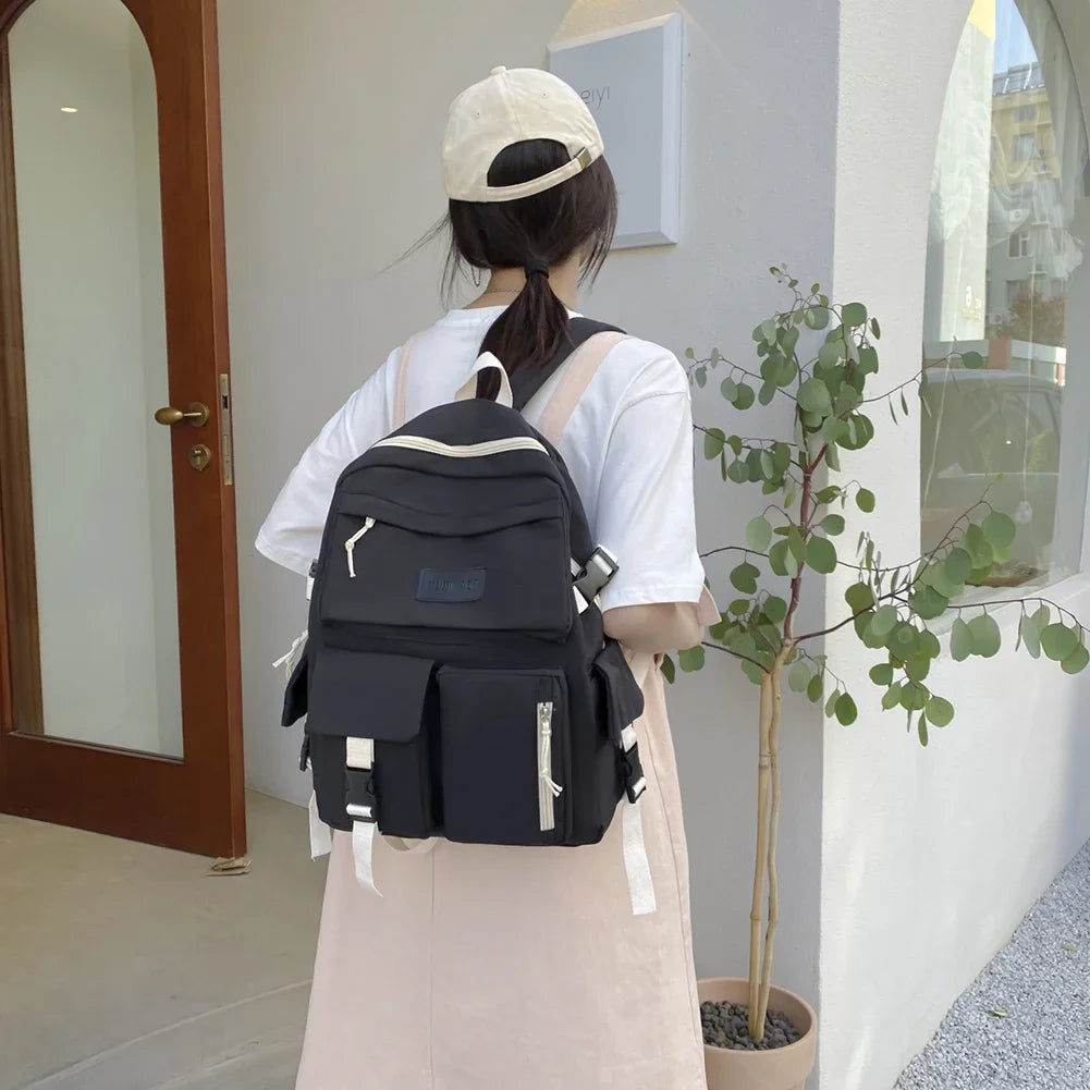 Aesthetic Laptop Pockets Backpack