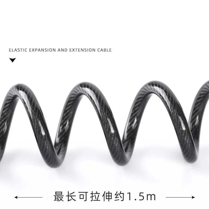 Bicycle Lock Steel Cable Chain