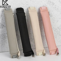 Pu Leather Elastic Buckle Pencil Case