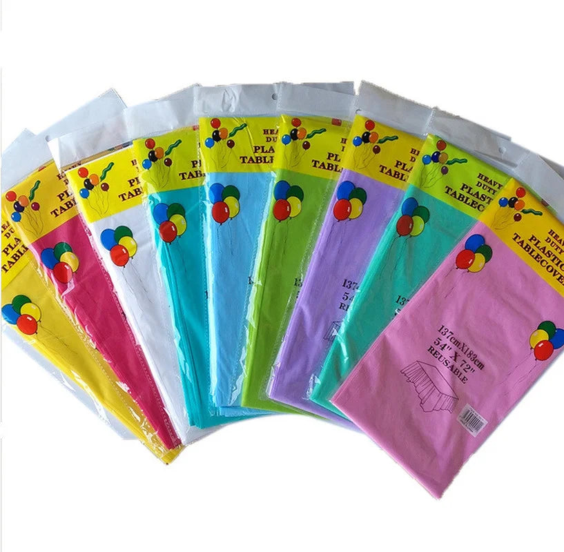 BPA Free Plastic Disposable Tablecloths