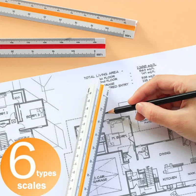 30cm Triangular Scale Ruler