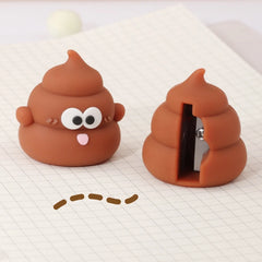 Creative Mini Cute Poop Pencil Sharpener