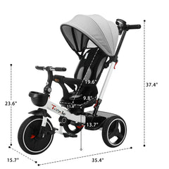 Baby Push Bike Steer Stroller