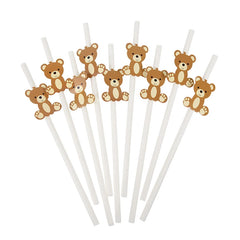 Bear Disposable Drinking Paper Straws