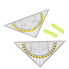 1PCS Transparent Multifunctional Triangular