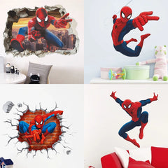 3D Spiderman Wall Stickers