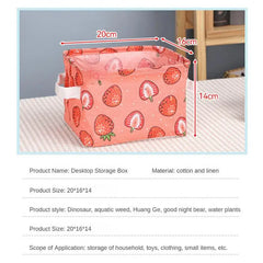 Cube Folding Fabric Storage Basket