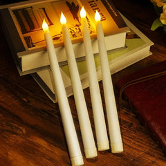 8PCS Long LED Flameless Candles