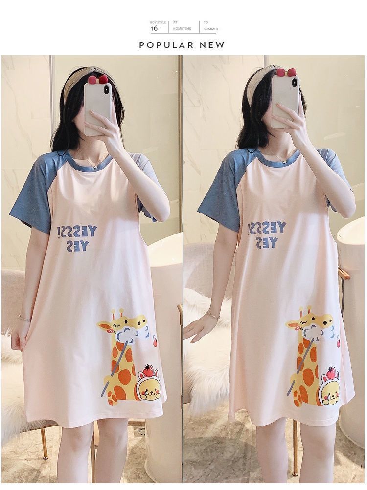 Pregnant Pajamas Nightwear Nursing Clothes Mother Breastfeeding Pregnancy