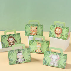 Jungle Animals Three-dimensional Candy Box