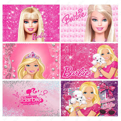 Barbie Photo Backdrop