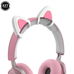 Wireless Pink Silicone Cat Headphones