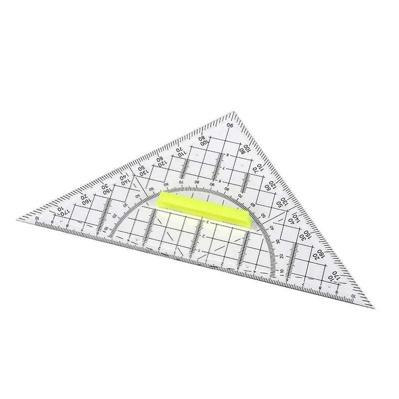 1PCS Transparent Multifunctional Triangular