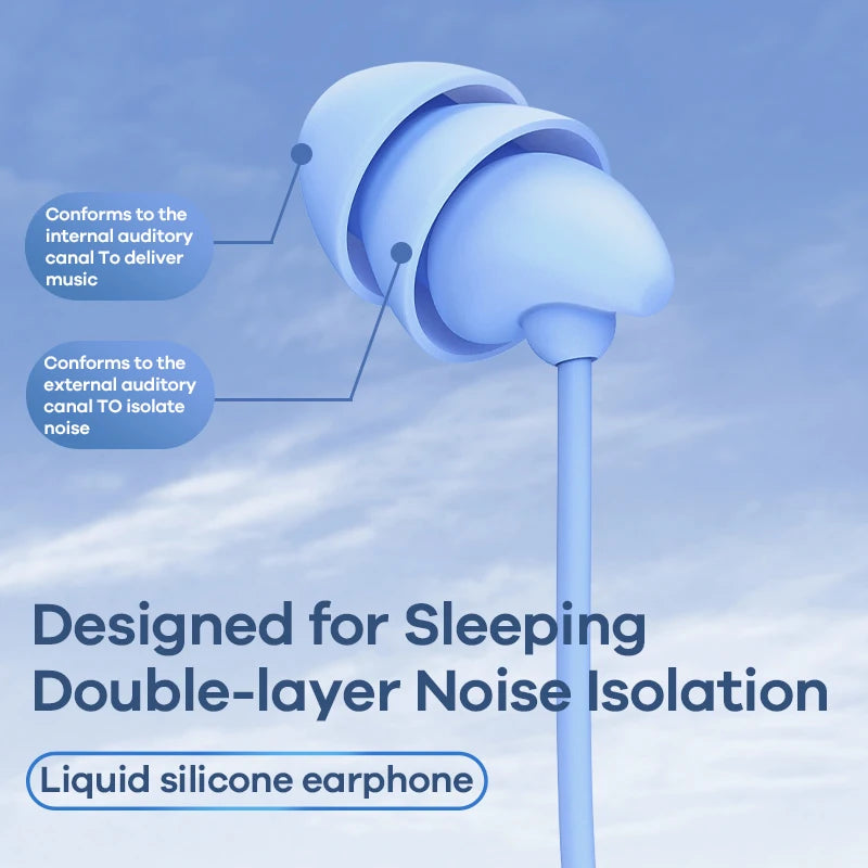 Anti-noise Soft Earphones