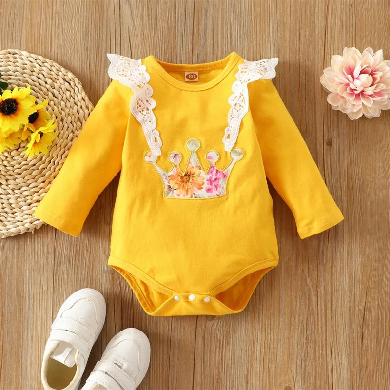 3Pcs Newborn Clothes Baby Girl