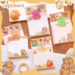 Capybara Mini Portable Notebook