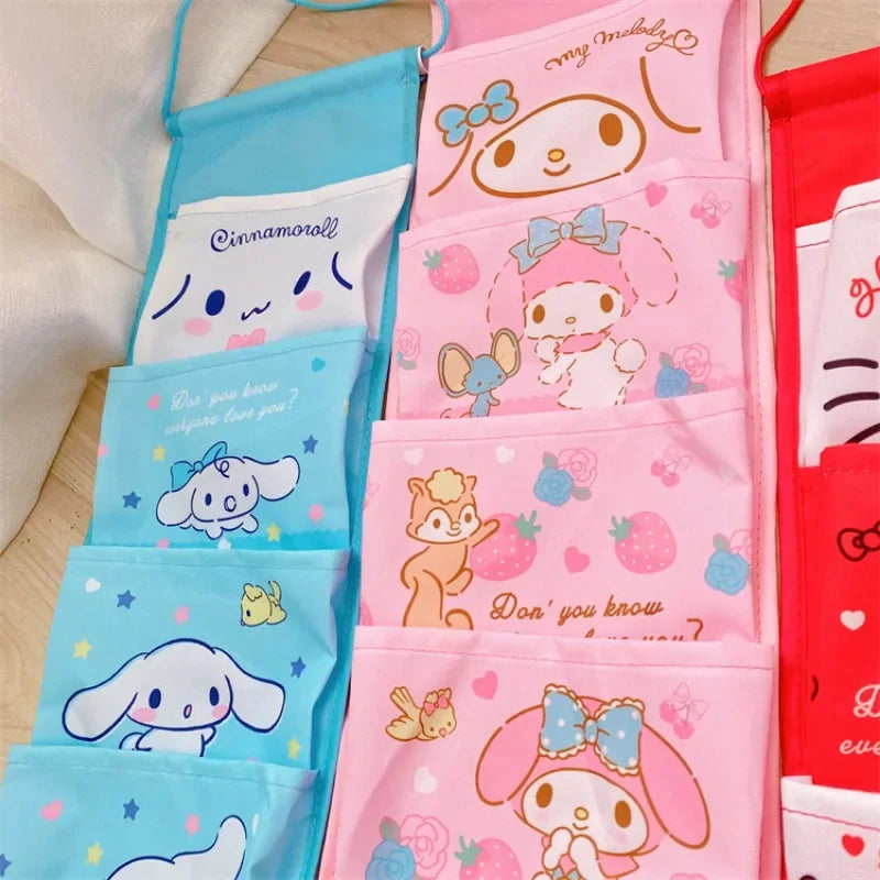 Kawaii Girl Wall Hanging Storage Bag