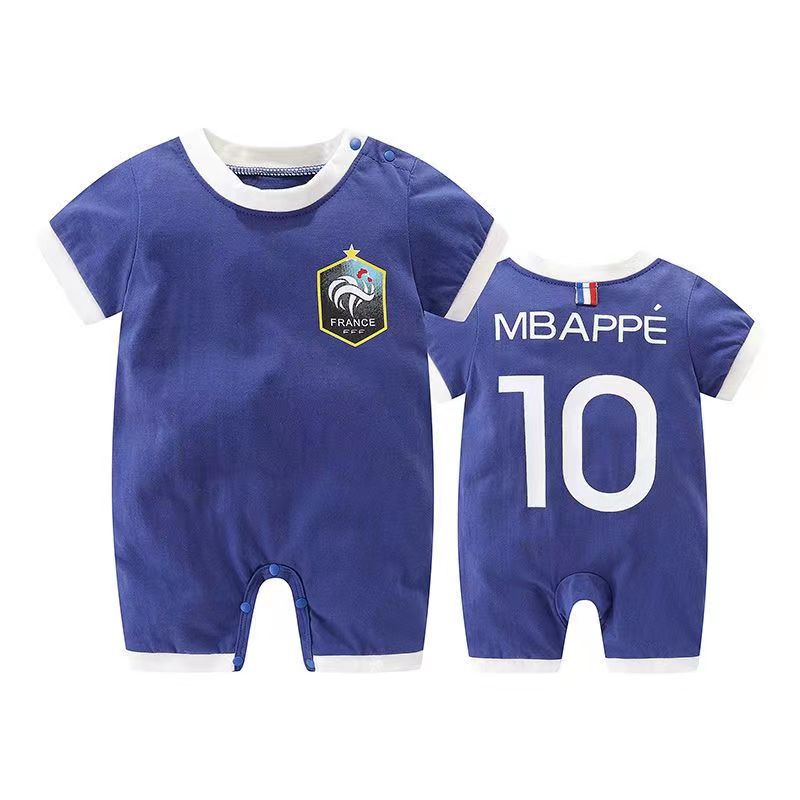 Baby Romper Sport Uniform Infant Kids Cotton Jumpsuit