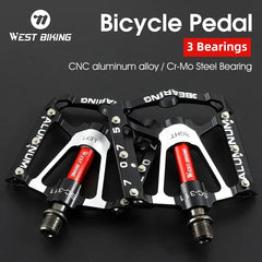 Anti-Slip Road Bike Flat Pedals