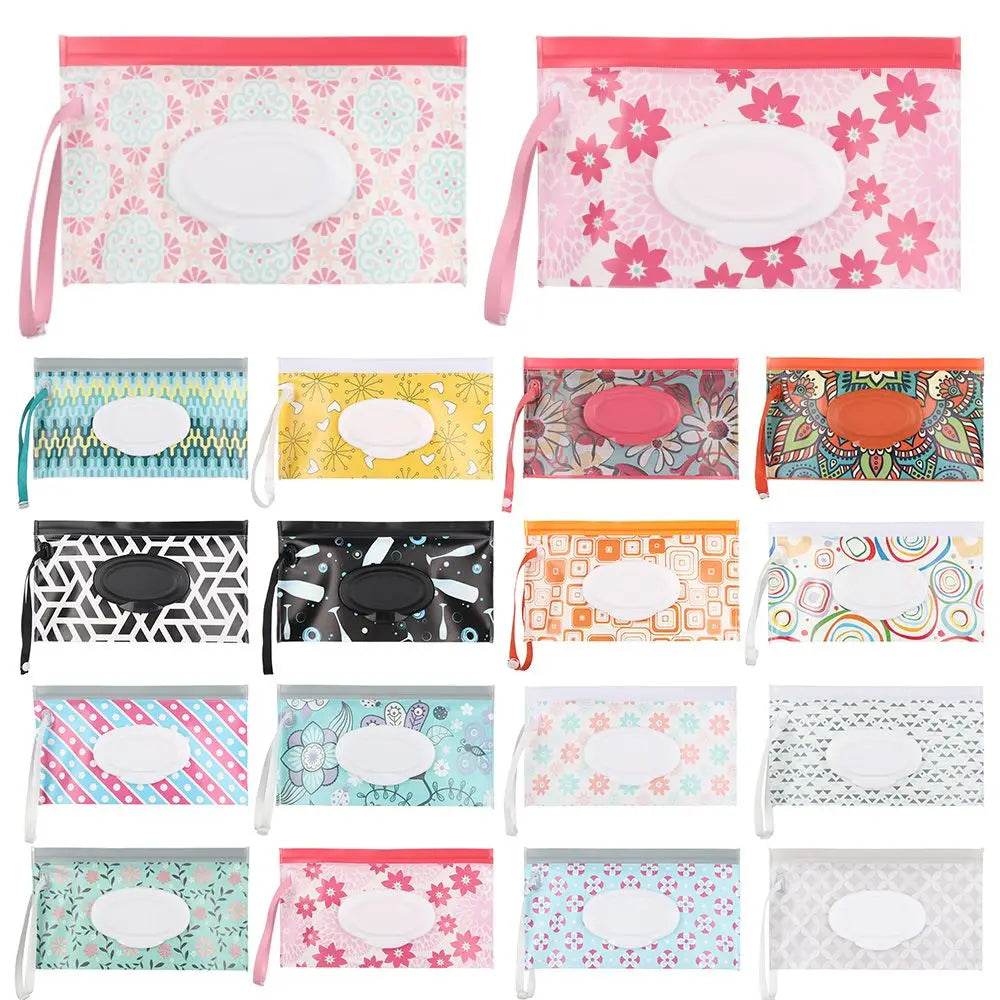 Flip Cover Baby Cosmetic Pouch