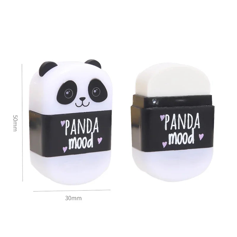 Creative Panda Design Erasers