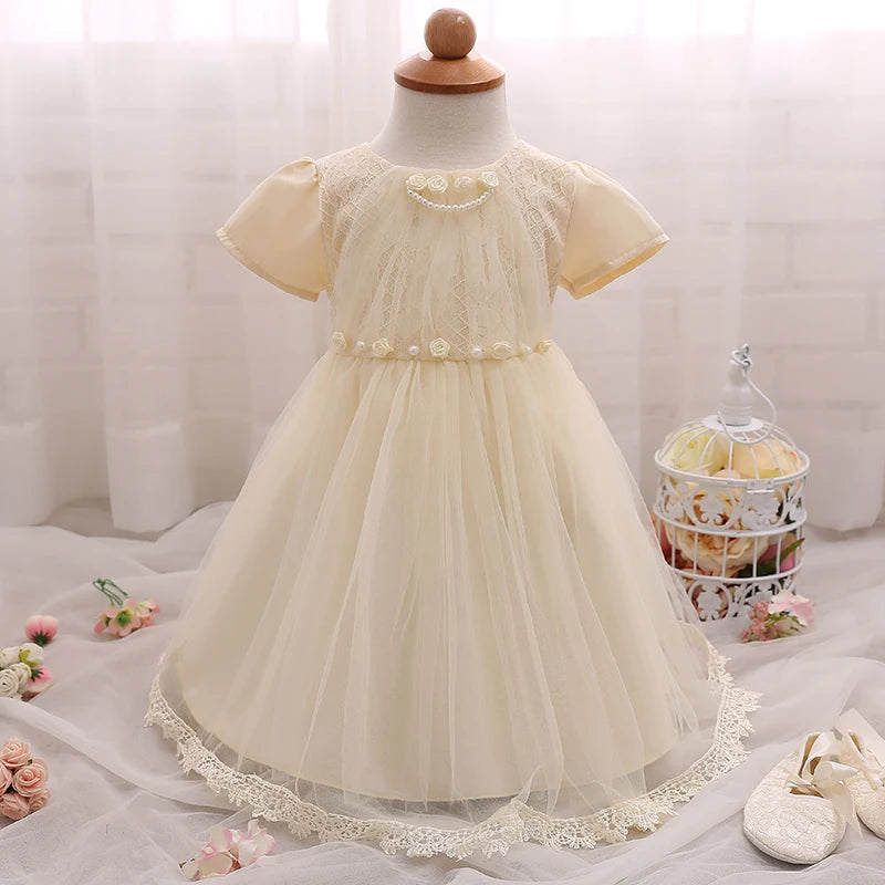 Newborn Baby Girl Long Sleeve Dress