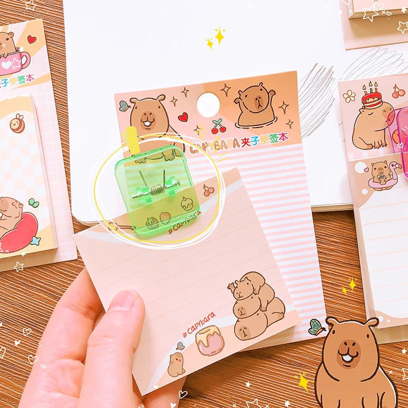 Capybara Mini Portable Notebook