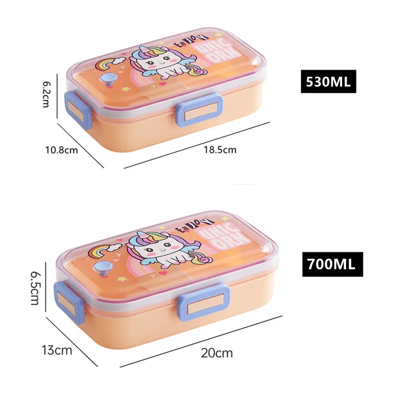 530ml/700ml Leak-Proof Lunch Box