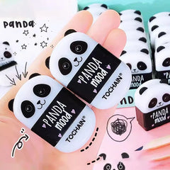 Creative Panda Design Erasers