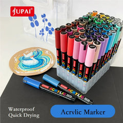 Waterproof Plumones Colores Acrylic Markers