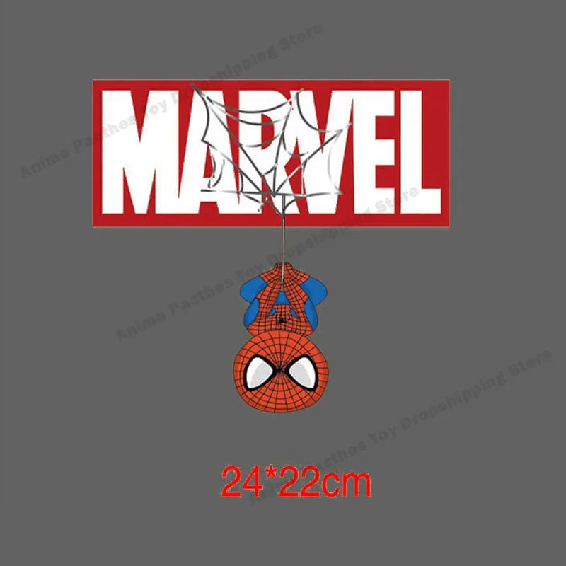 Cartoons Marvel Thermal Stickers