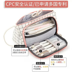 Stationary Pen Multi Layer Storage Bag