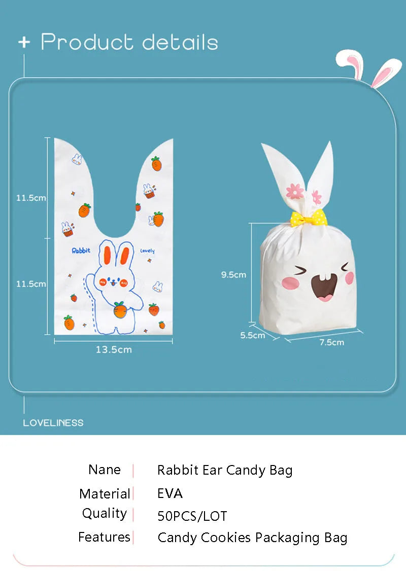 Cute Ribbon Drawstring Cat Gift Bag