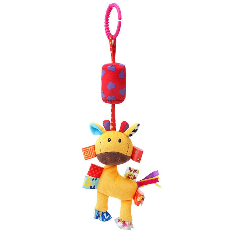 Baby Sensory Hanging Rattles Soft Learning Toy Plush