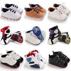 Classic Baby Shoes Casual Boys/Girls Soft Bottom Baptism First Walking