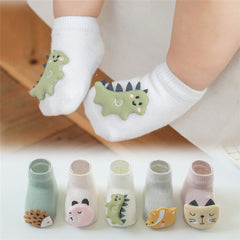 Cute baby boy girl socks kids newborn Infant Toddler Floor Socks