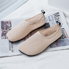 Breathable Mesh Pregnant Flat Shoes Nurse Walking Clogs