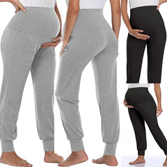 Casual Maternity Loose Pants For Pregnant Stretch Comfy Clothing